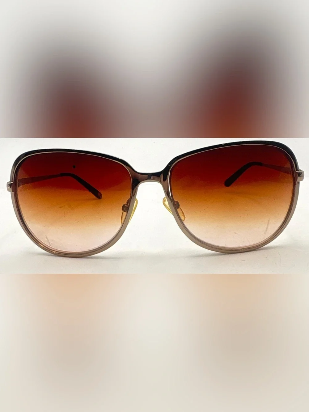 Banana Republic Christine/S Brown Oval Sunglasses Frames Only